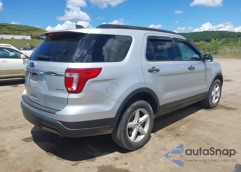2018 Ford Explorer from USA, damaged, VIN 1FM5K8B89JGC39889